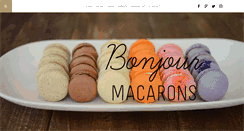 Desktop Screenshot of bonjourmacarons.com